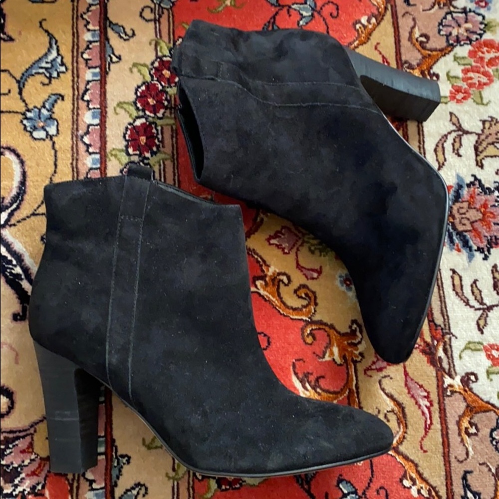 Marc Fisher suede booties